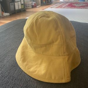TSUYUMI YELLOW BUCKET 100% COTTON HAT